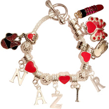 Custom Name Charm Bracelet - A Paradise Jewelry Collection